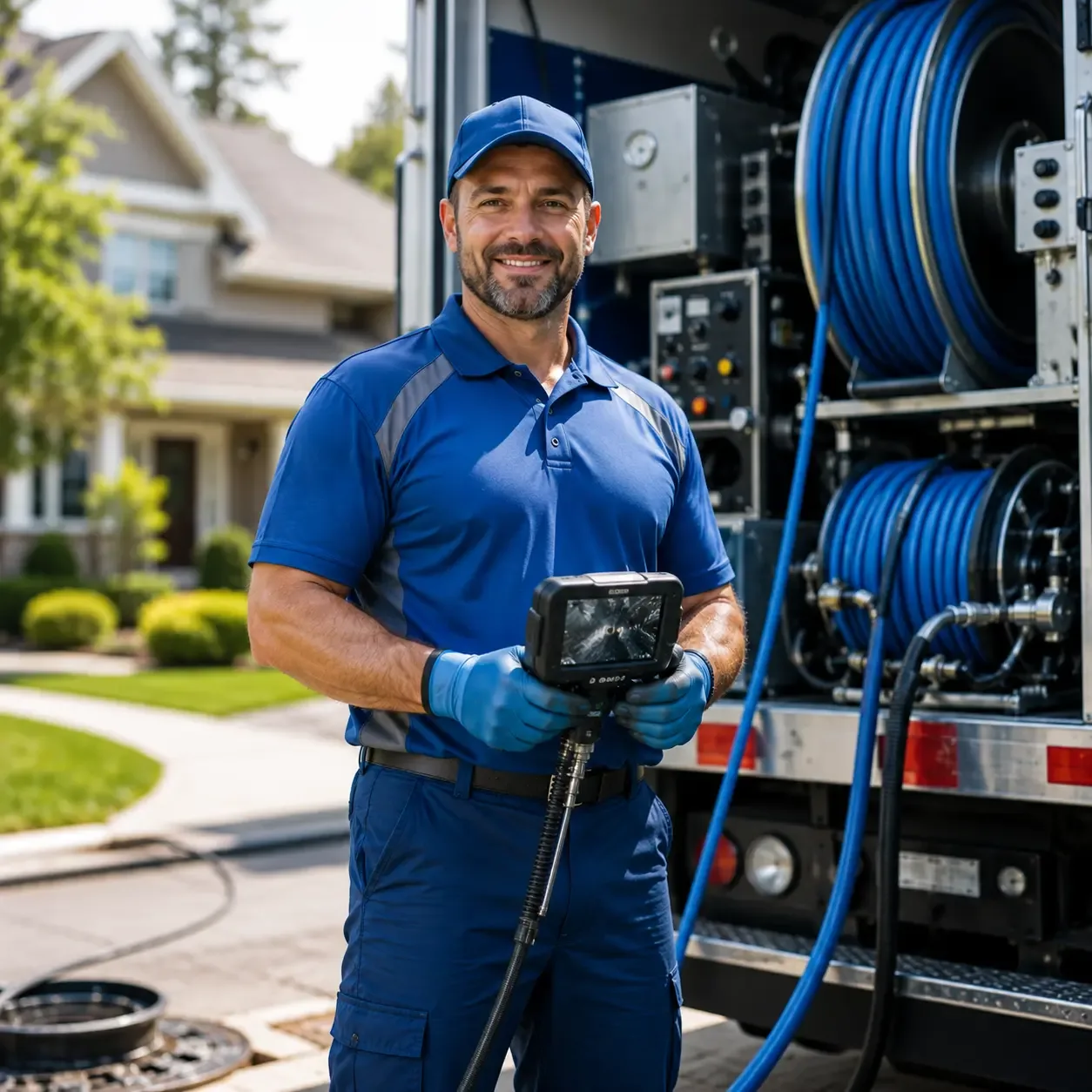 Local outdoor drain cleaning specialists in Belleville, IL